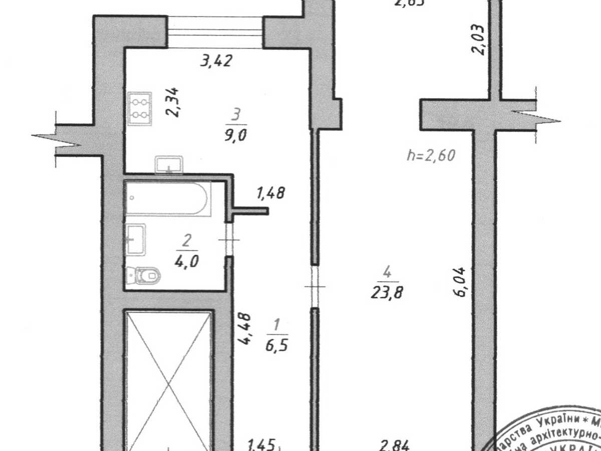 Квартира на Вінницьке шосе, 1/8-Б в Хмельницькому, ID 391484, фото №14
