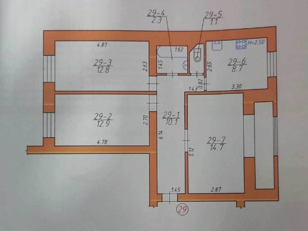 Квартира на вул. Руська, 289В в Чернівцях, ID 388424, фото №12
