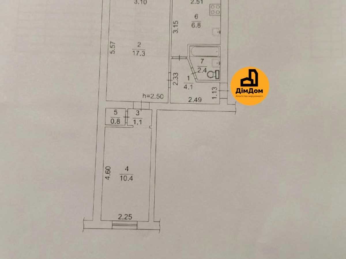 Квартира на шосе Харківське, 18 в Києві, ID 318656, фото №9