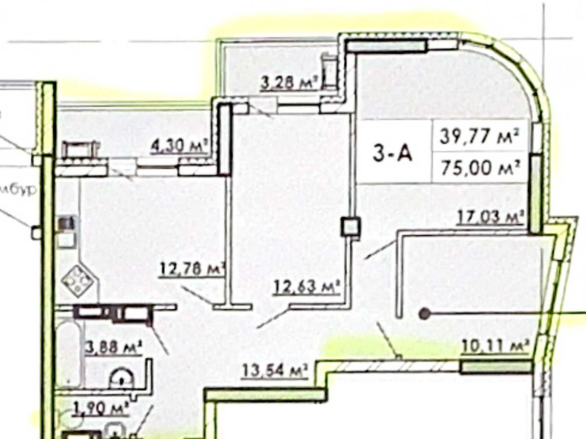 Квартира на вул. Петра Радченка в Київ, ID 324104, фото №3