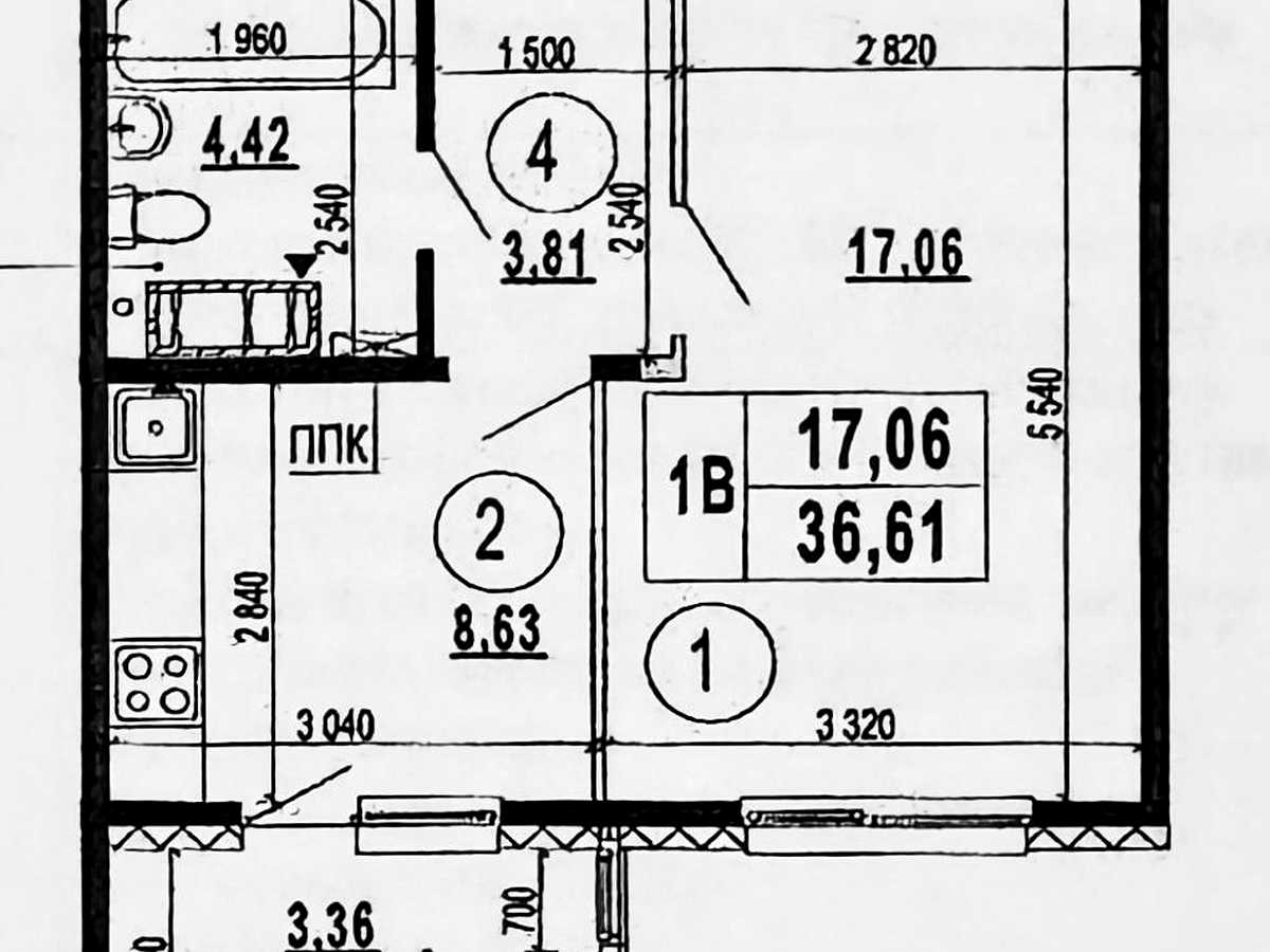 Квартира на вул. Бориса Гмирі, 22Б в Києві, ID 393251, фото №11