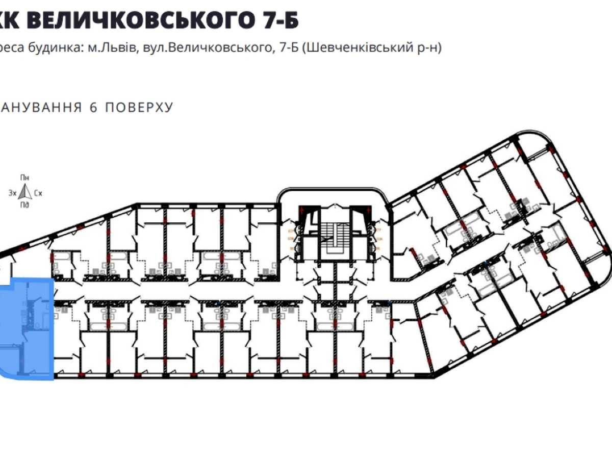 Квартира на вул. Івана Величковського, 7 в Львів, ID 325861, фото №4