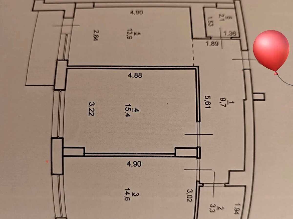 Квартира на вул. Хіміків вул., 28 к16-18 в Івано-Франківську, ID 327531, фото №6
