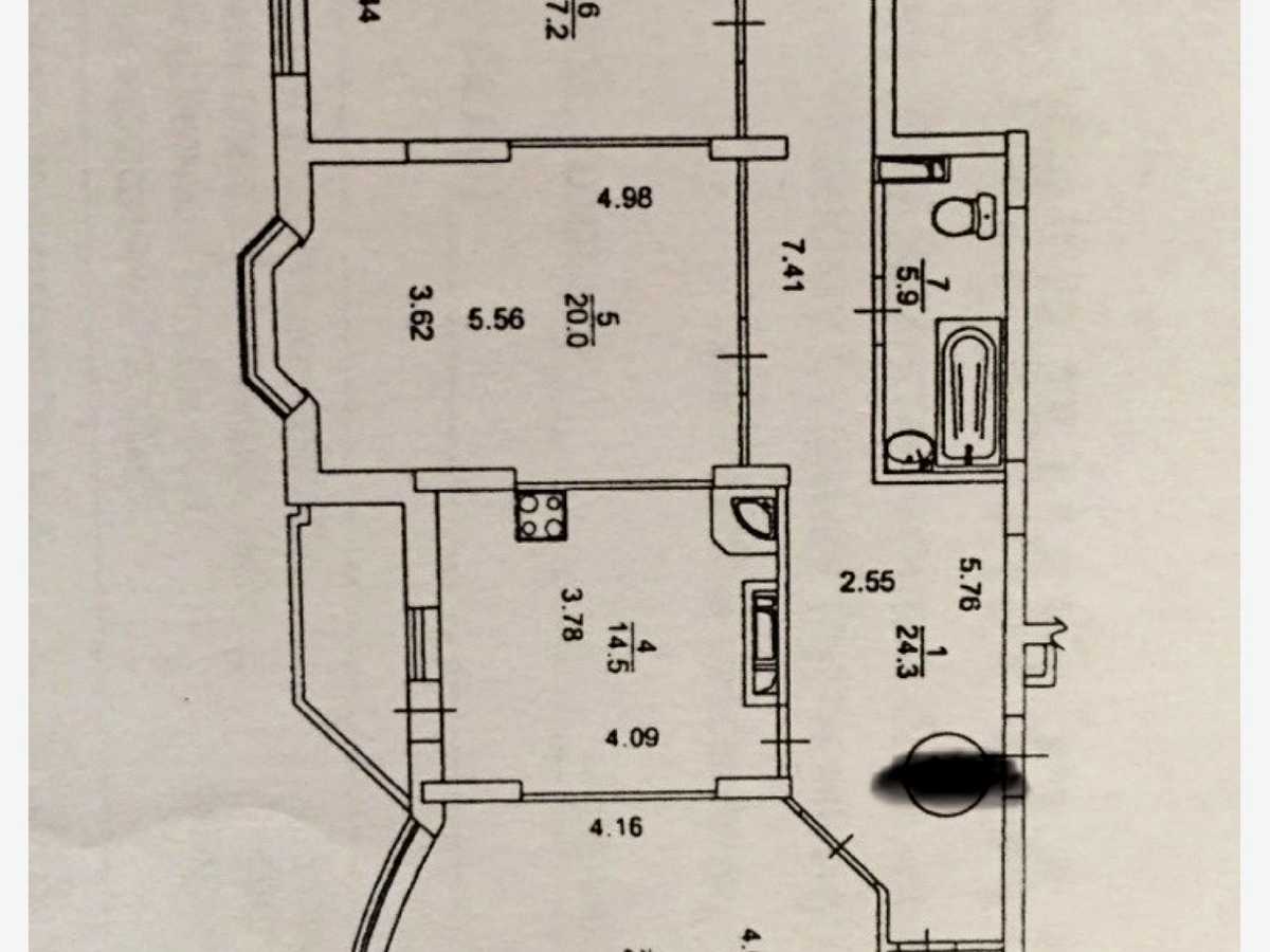 Квартира на вул. Антоновича, 103 в Києві, ID 329192, фото №20