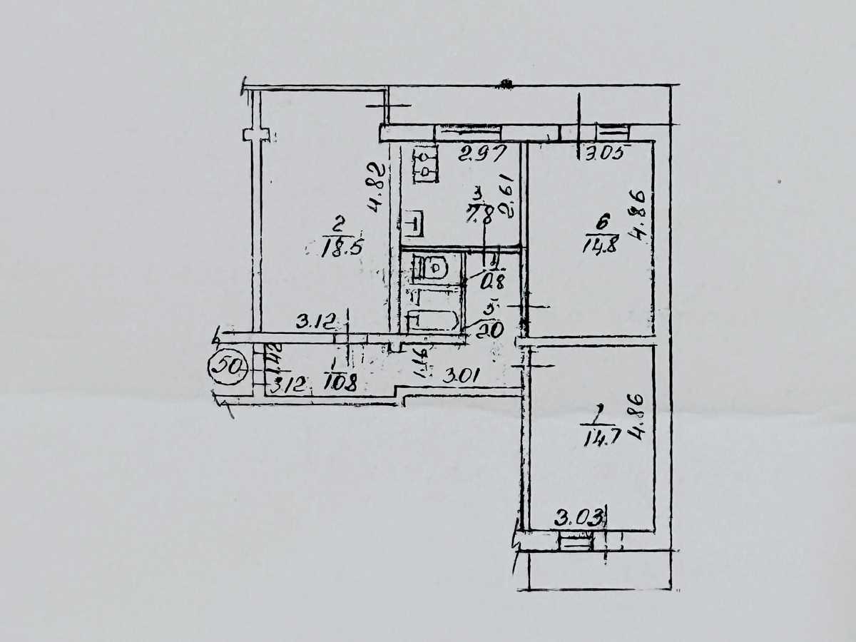 Квартира на просп. Оболонський, 15 в Києві, ID 329989, фото №24