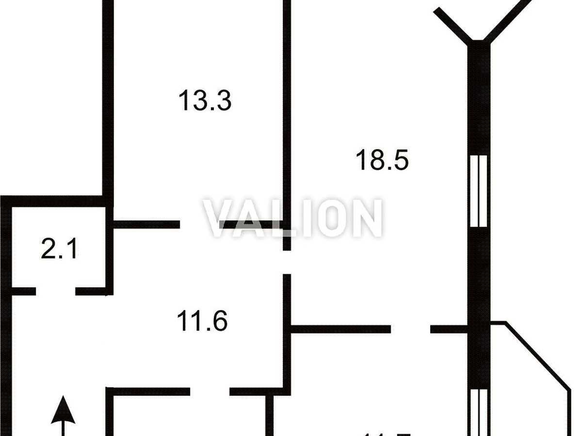 Квартира на вул. Бакинська, 37-Д в Київ, ID 330069, фото №4