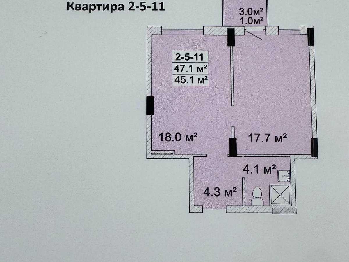 Квартира на вул. Владислава Бувалкіна в Одесі, ID 330891, фото №7