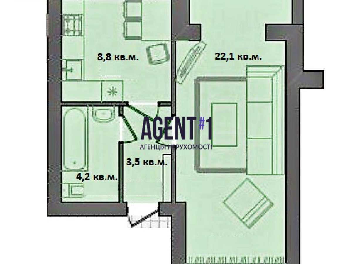 Квартира на вул. Волинська, 8 в Києві, ID 331441, фото №11