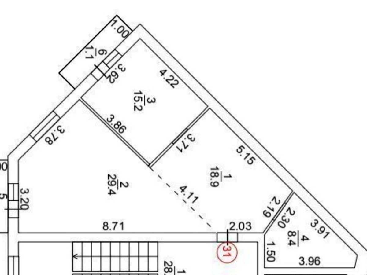 Квартира на вул. Єньківська в Ужгороді, ID 388624, фото №13