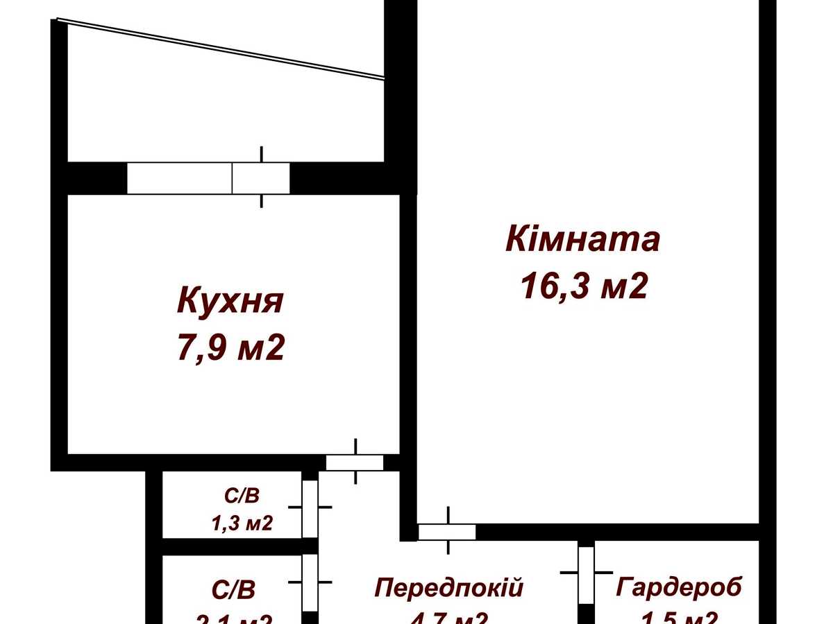Квартира на вул. Русанівська набережна, 6 в Києві, ID 332387, фото №13