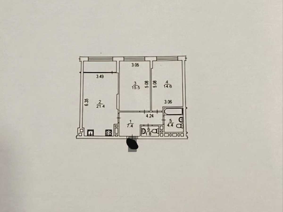 Квартира на вул. Олександра Олеся, 2-Б в Київ, ID 338542, фото №2