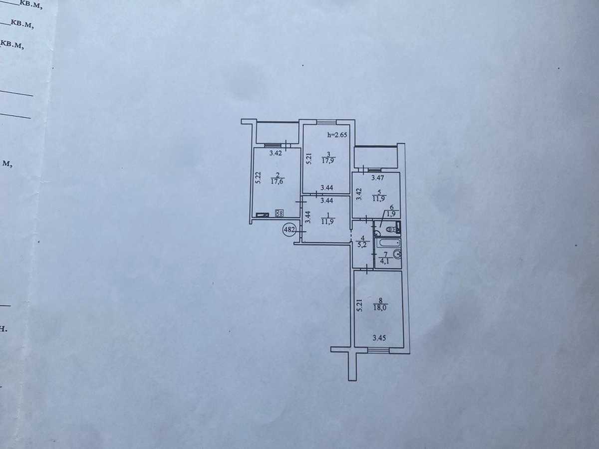 Квартира на пров. Ясинуватський, 11 в Києві, ID 339169, фото №14