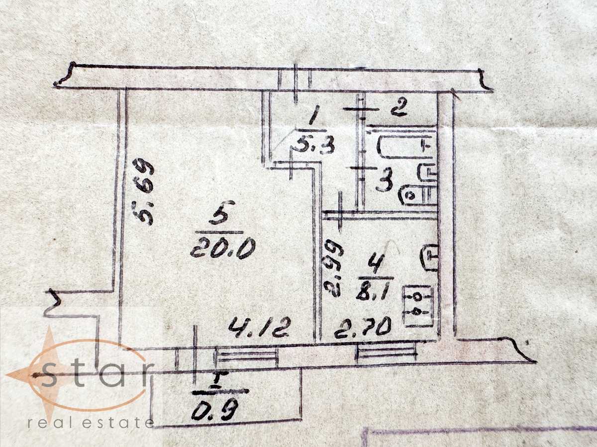 Квартира на вул. В'ячеслава Чорновола, 13 в Чернігові, ID 388713, фото №9