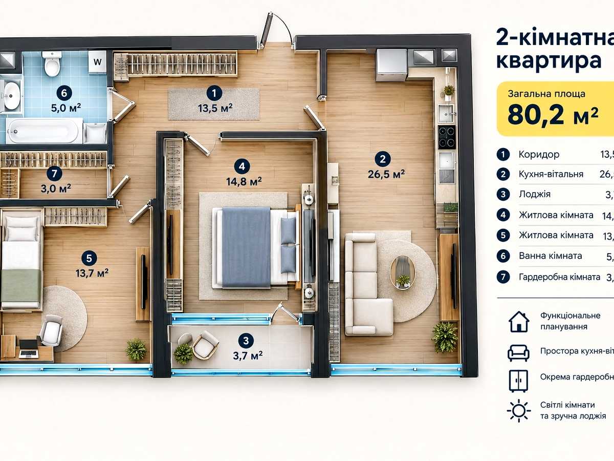 Квартира на вул. Золотоустівська, 34 в Києві, ID 392654, фото №24