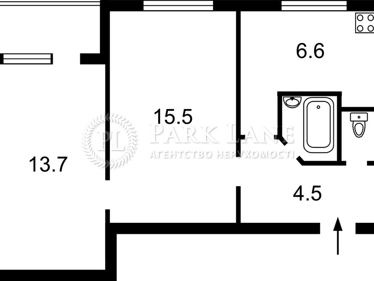 Квартира на просп. Берестейський, 20 в Києві, ID 392660, фото №23