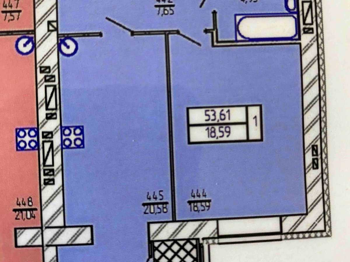 Квартира на вул. Героя України Дмитра Крамара в Хмельницькому, ID 390304, фото №26