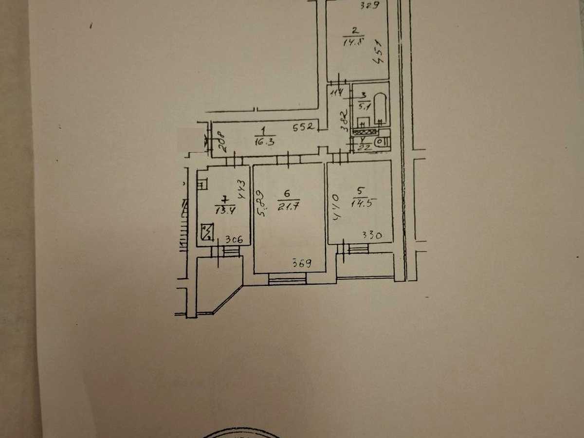 Квартира на вул. Драгоманова, 44А в Києві, ID 392477, фото №19