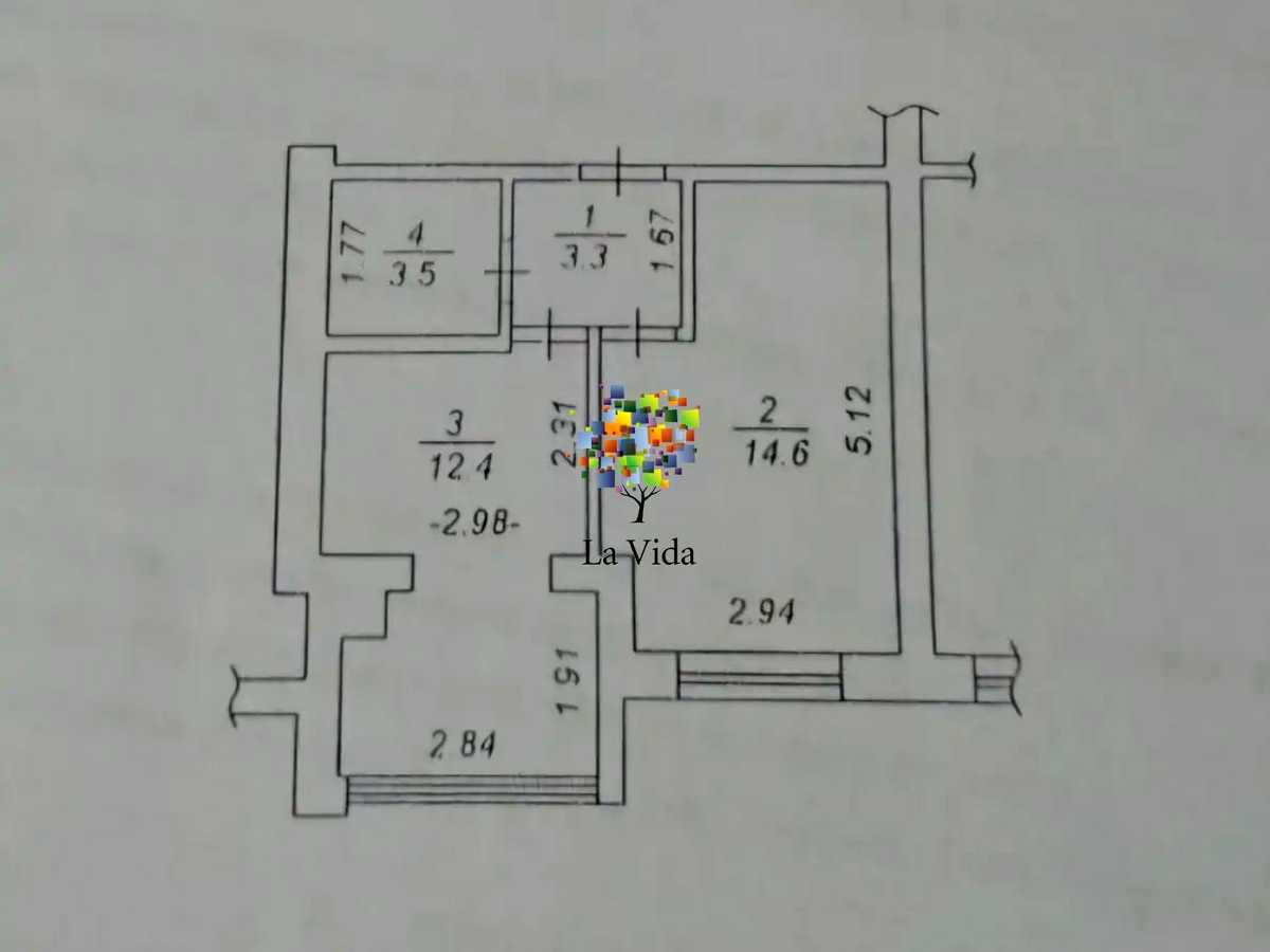 Квартира на вул. Садова 1-В, к3 в Києві, ID 389689, фото №11
