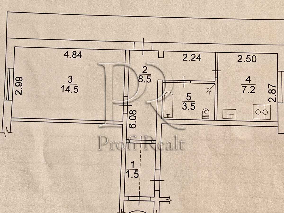 Квартира на вул. Флоренції, 10-А в Києві, ID 353940, фото №18