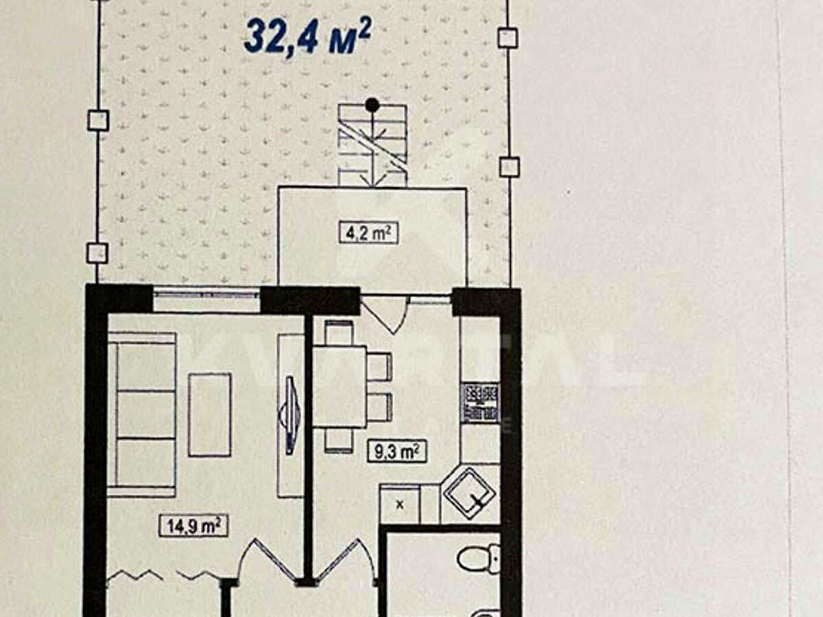 Квартира на вул. Щаслива в Києві, ID 477153, фото №14