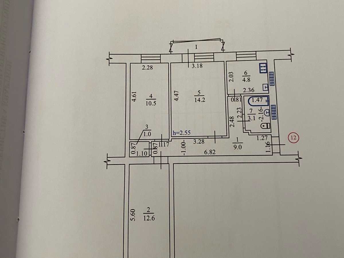 Квартира на вул. Майора Пугача, 21 в Кременчуці, ID 389645, фото №16