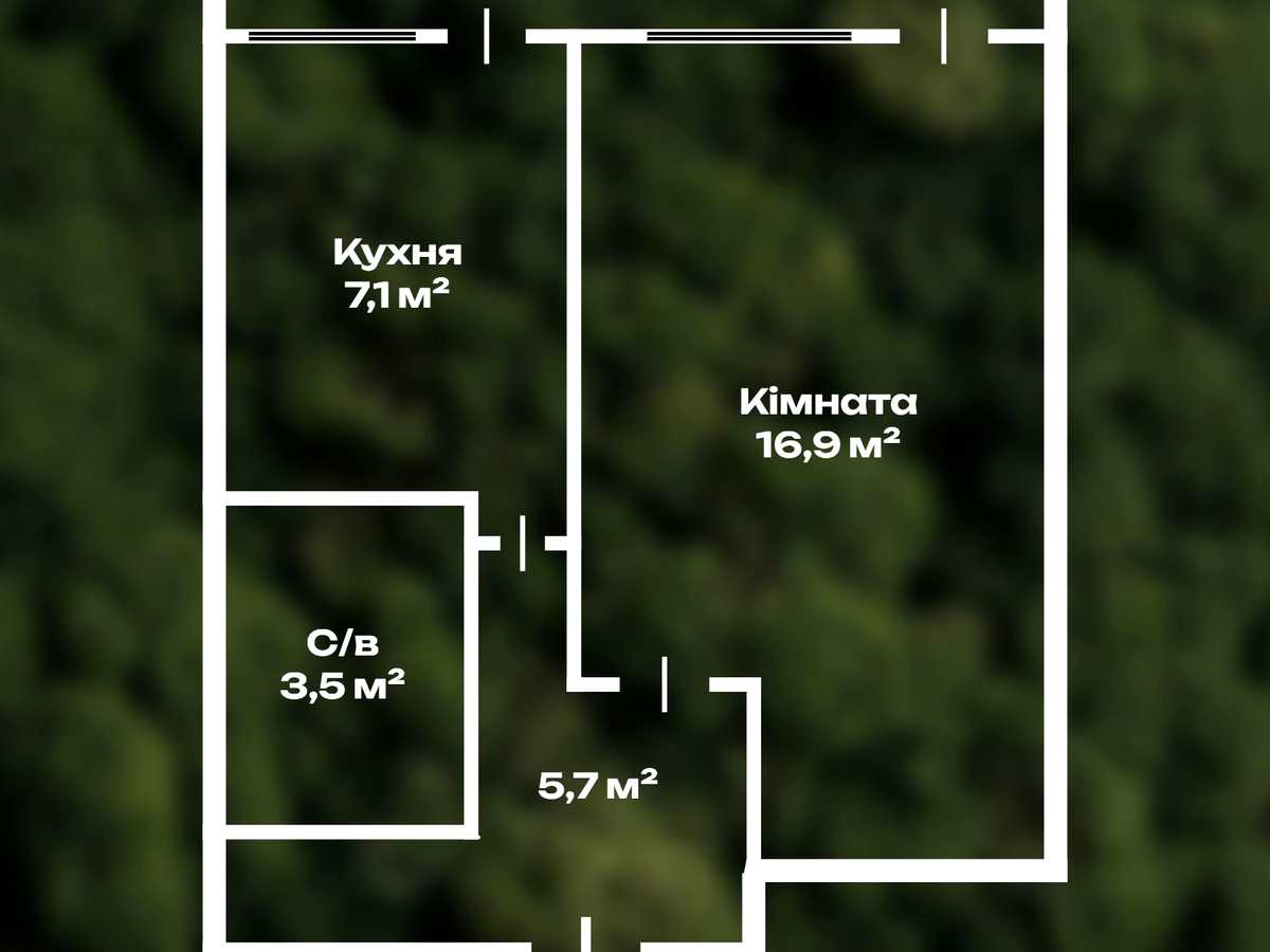 Квартира на вул. Академіка Заболотного, 126/1 в Києві, ID 392007, фото №13