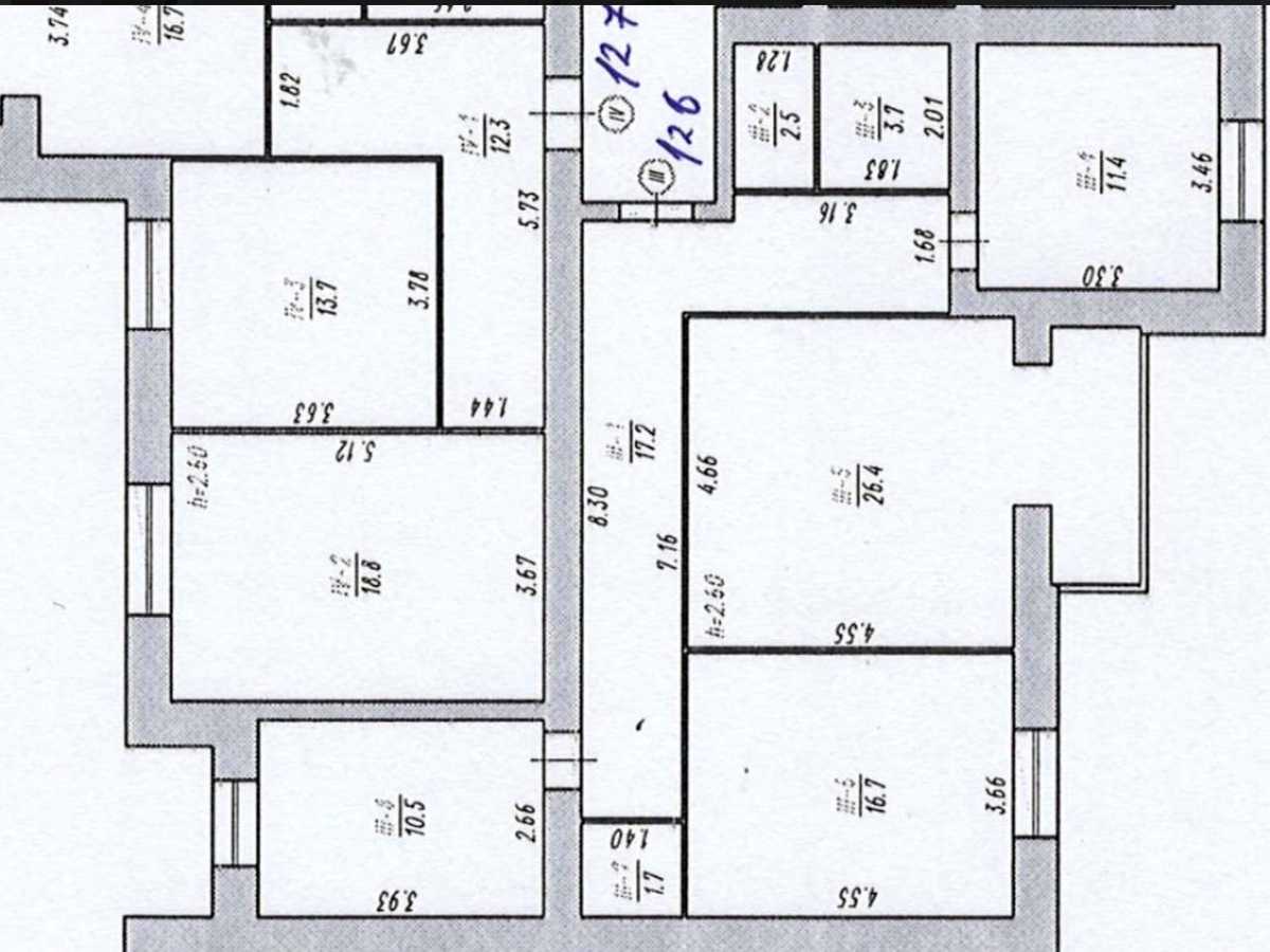 Квартира на вул. Кушнірука, 16 в Хмельницькому, ID 390143, фото №10