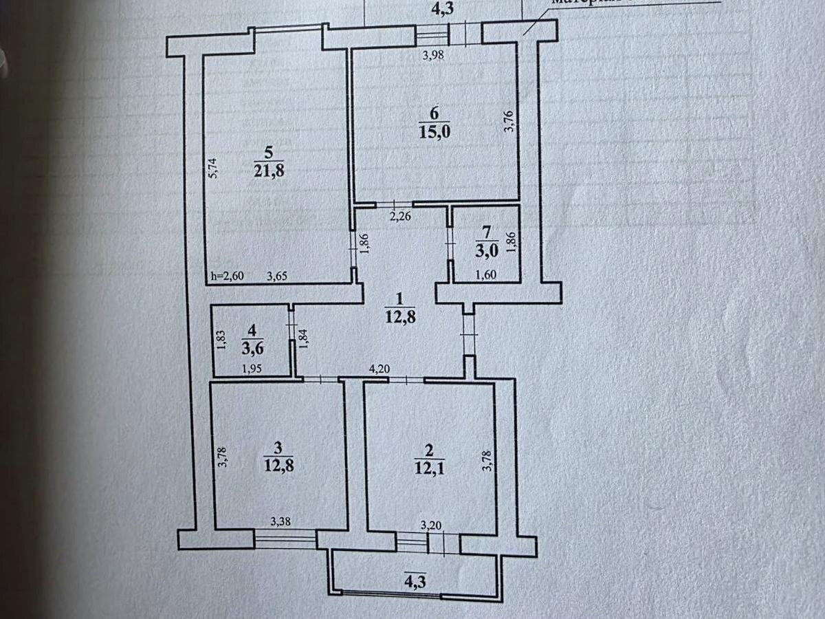Квартира на вул. Олександра Довженка, 63 в Івано-Франківську, ID 360113, фото №9