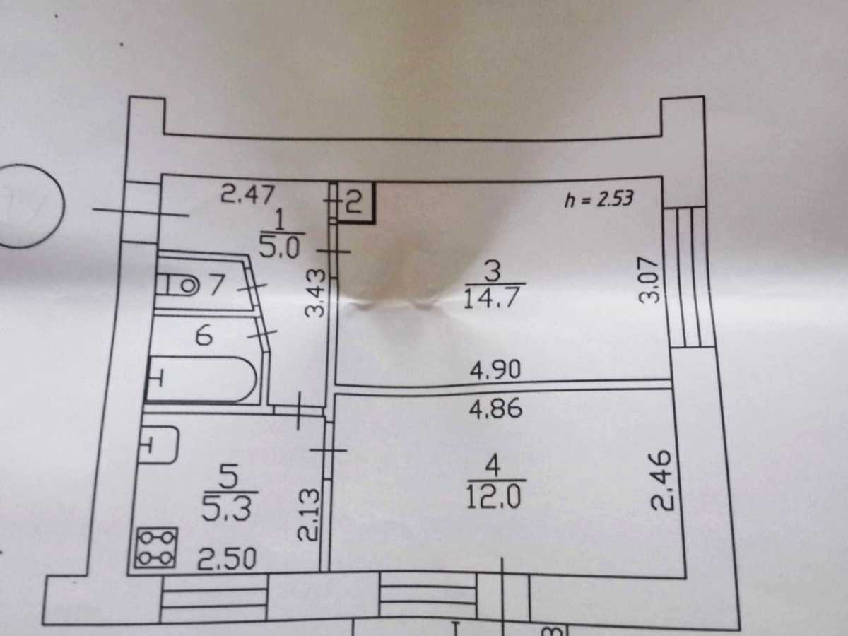 Квартира на просп. Левка Лук'яненка, 50 в Чернігові, ID 388706, фото №3