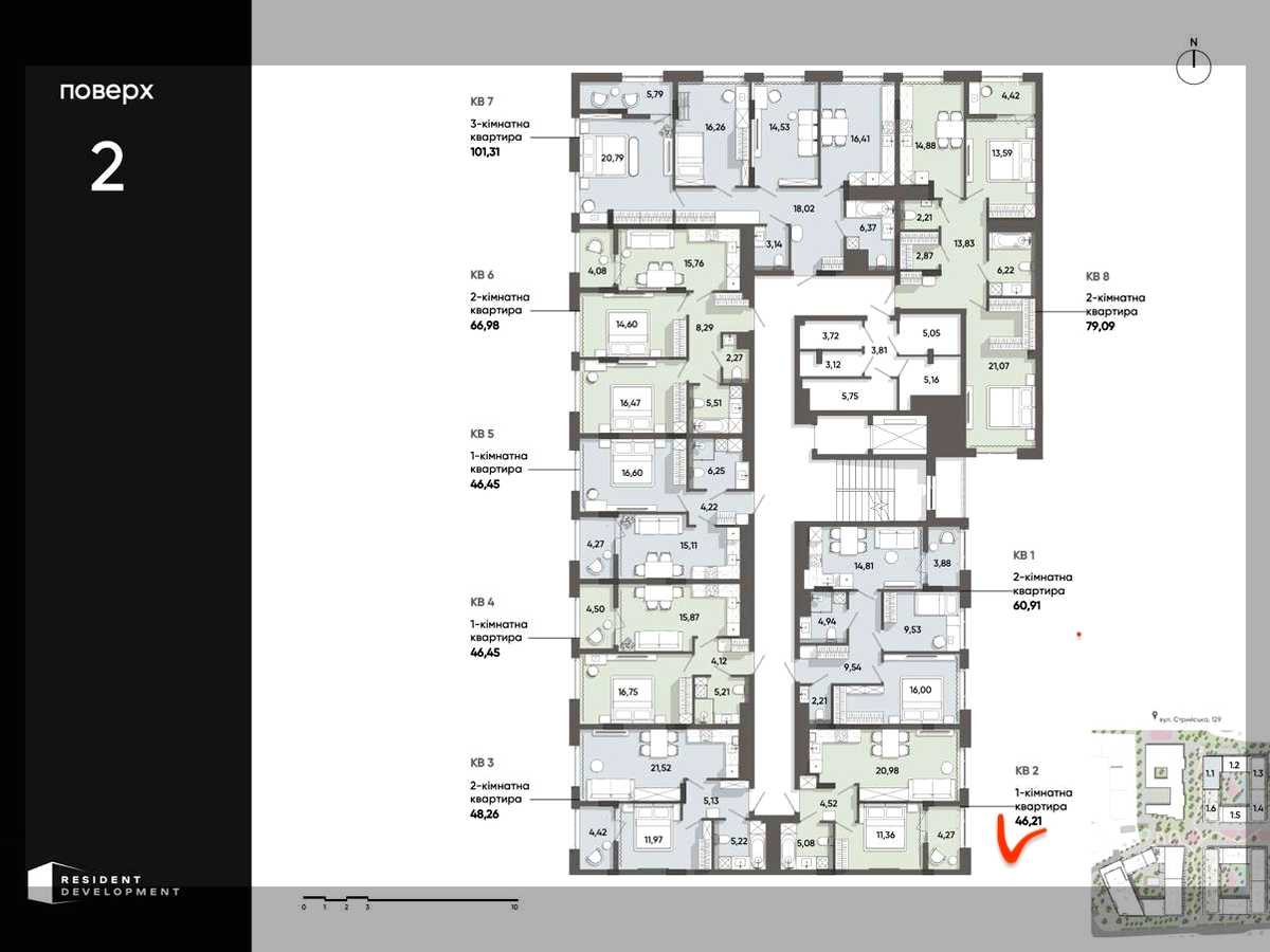 Квартира на вул. Карла Мікльоша в Львові, ID 390026, фото №11