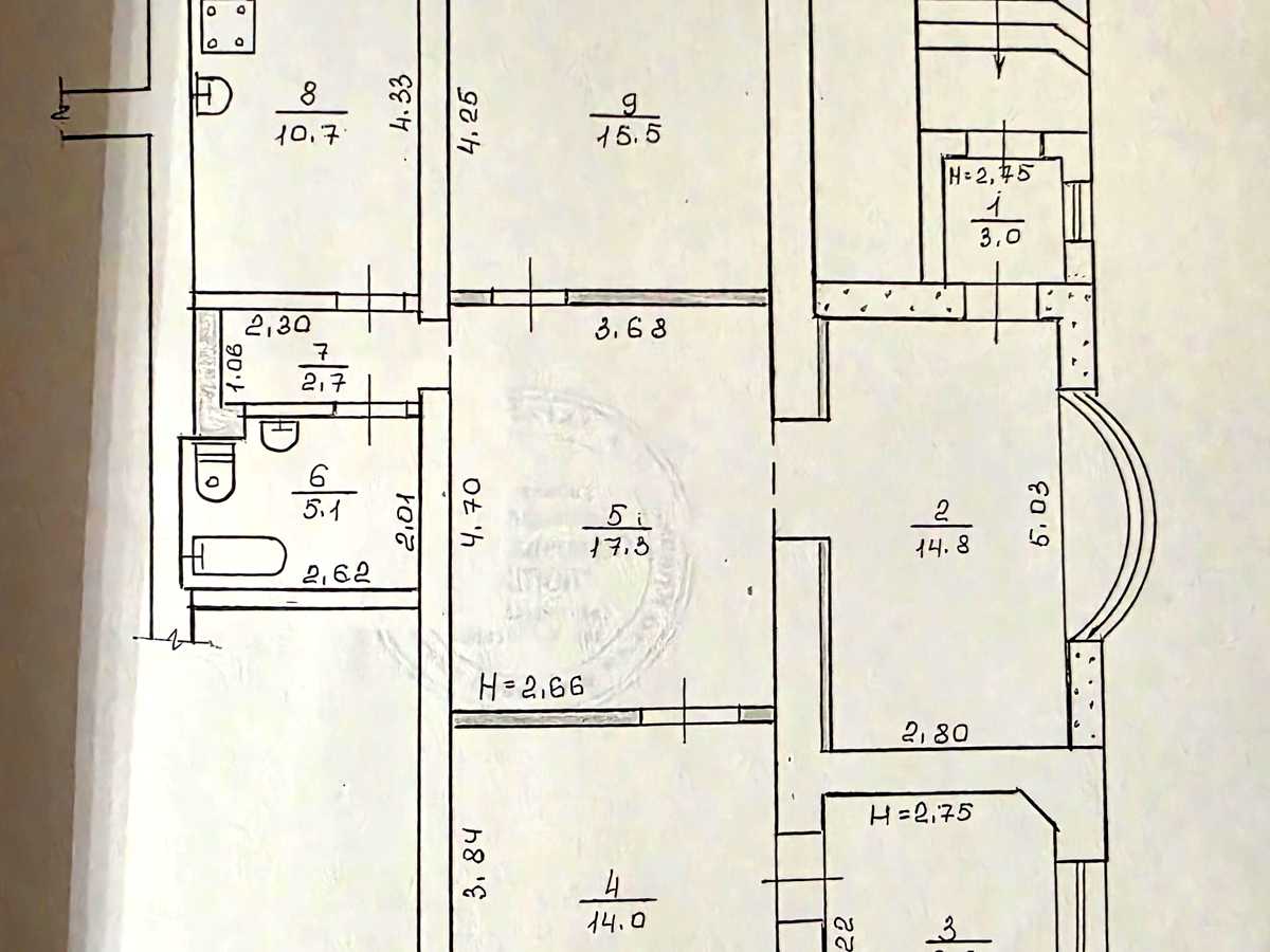 Квартира на вул. Славна, 9 в Кривому Розі, ID 389626, фото №24