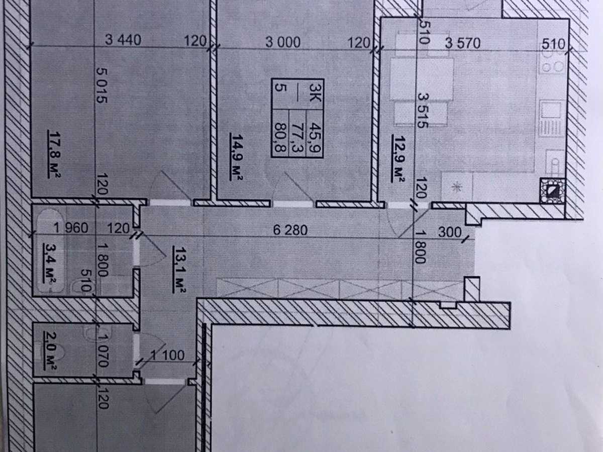 Квартира на вул. Приозерна, 25 в Івано-Франківську, ID 392080, фото №11