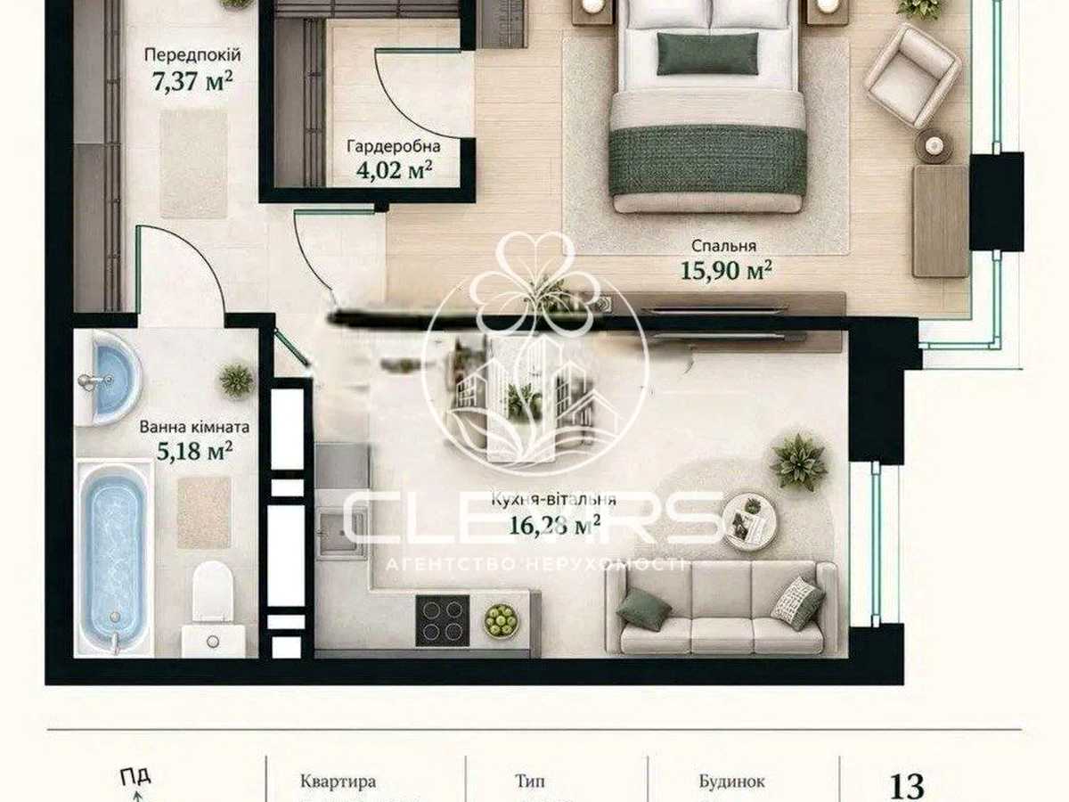 Квартира на вул. Старонаводницька, 20 в Києві, ID 391854, фото №10