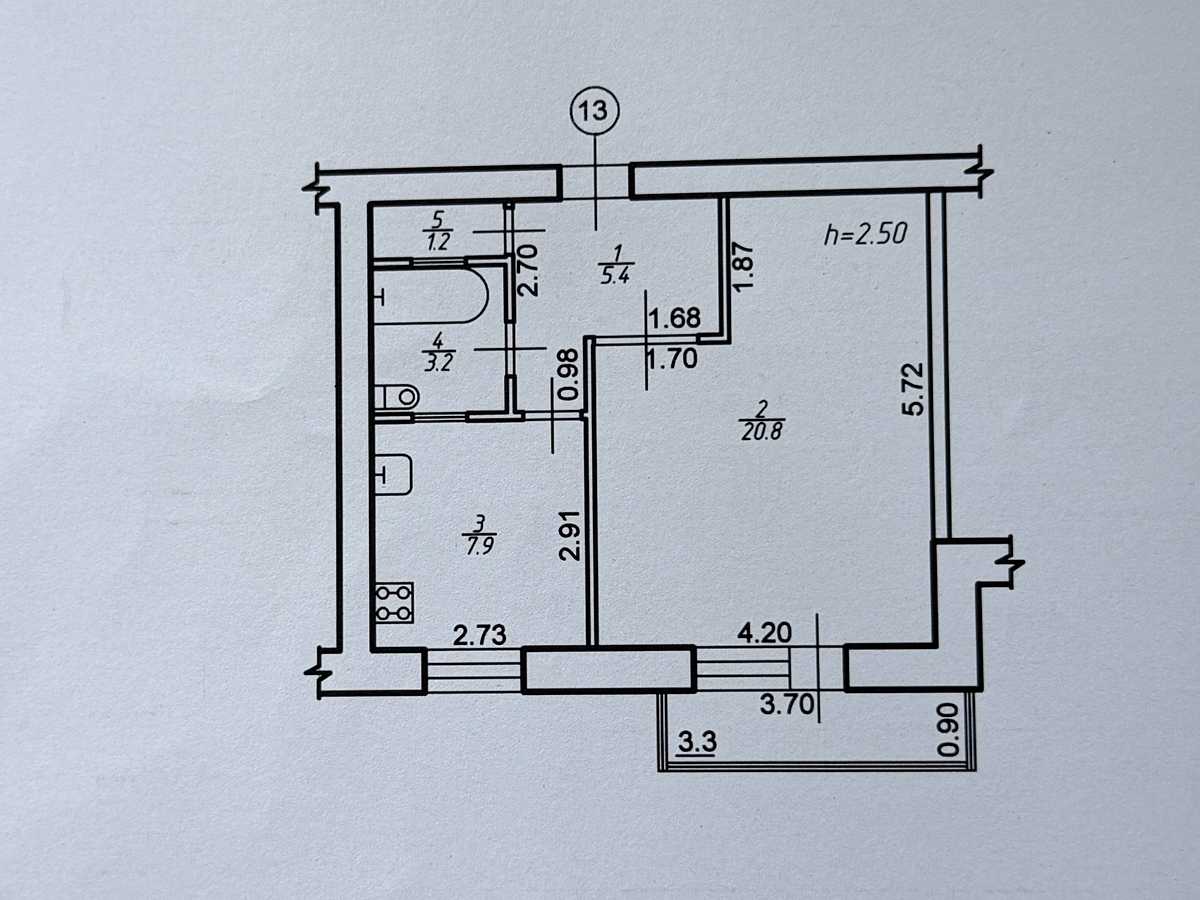 Квартира на вул. Вовчинецька, 198 в Івано-Франківську, ID 391724, фото №24