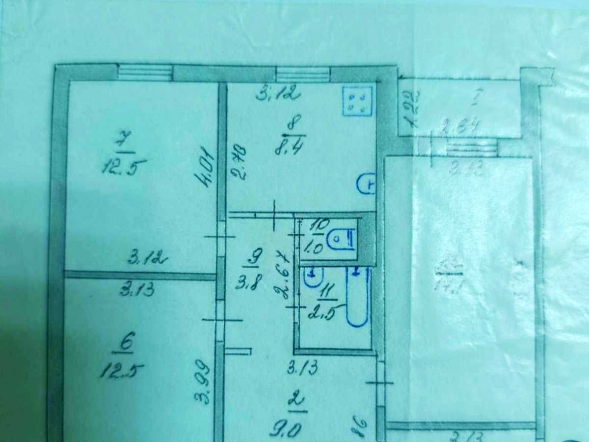 Квартира на вул. Володимира Коваленка, 101 в Чернігові, ID 387917, фото №19
