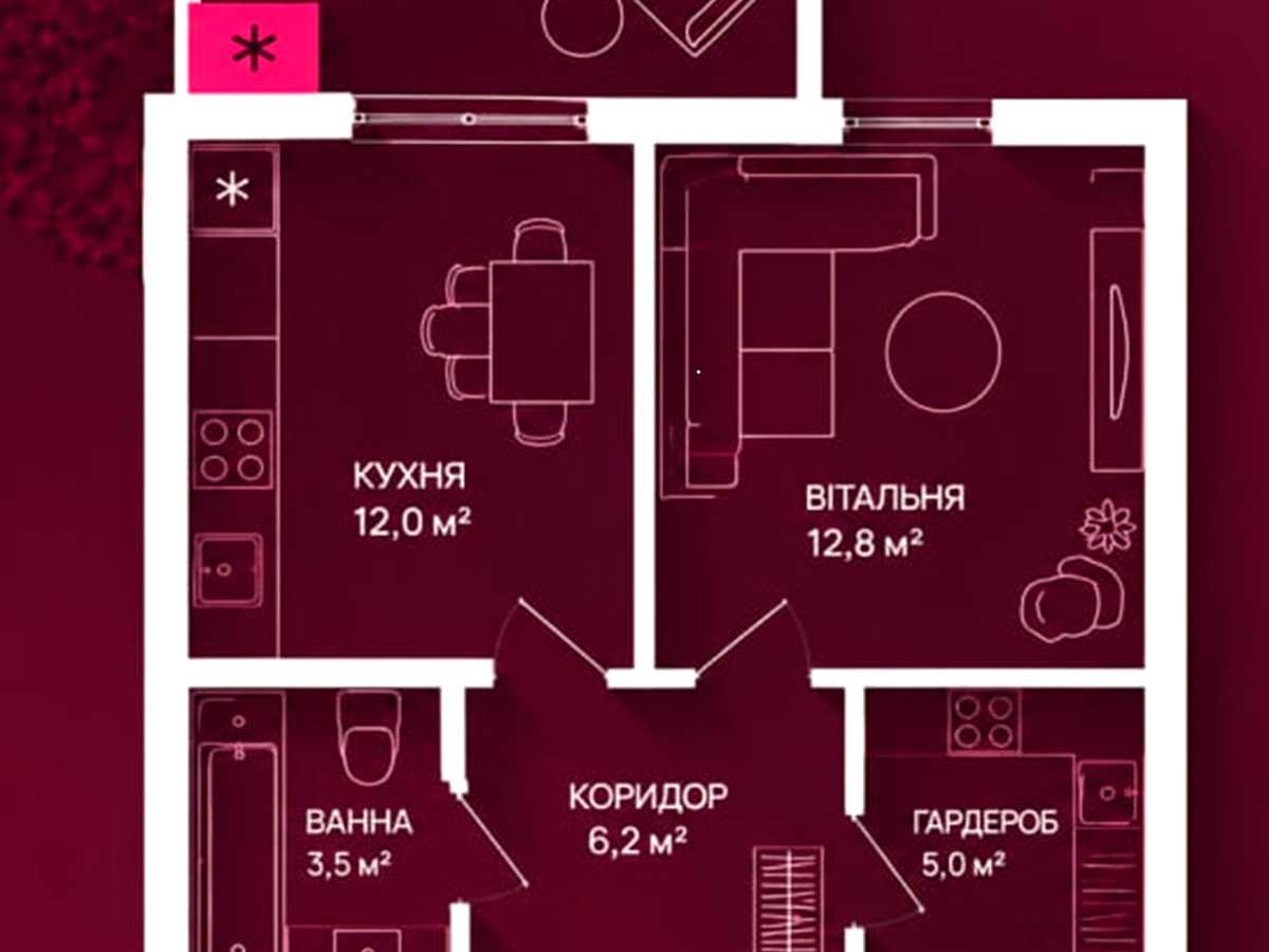 Квартира на вул. Юліана Пелеша в Івано-Франківську, ID 391573, фото №10