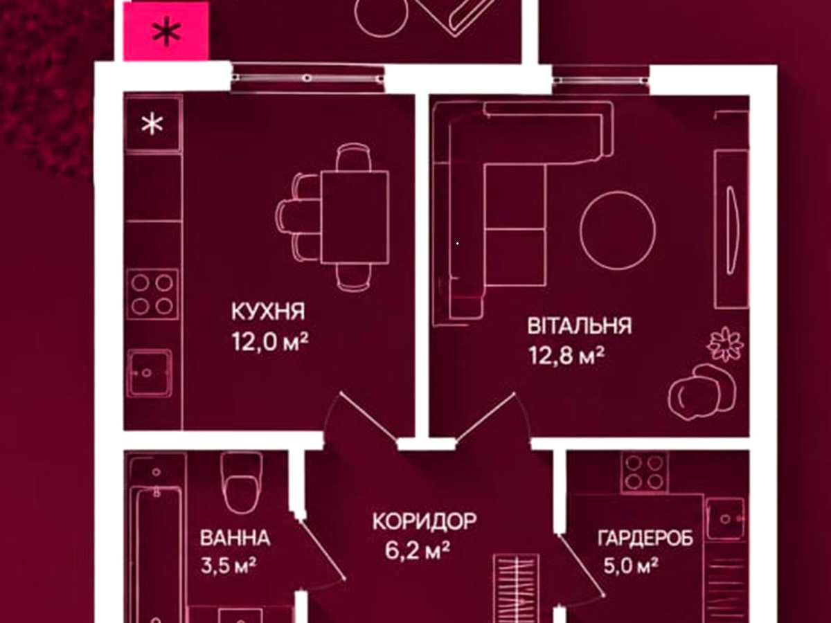 Квартира на вул. Юліана Пелеша, 3, к8 в Івано-Франківську, ID 391565, фото №8