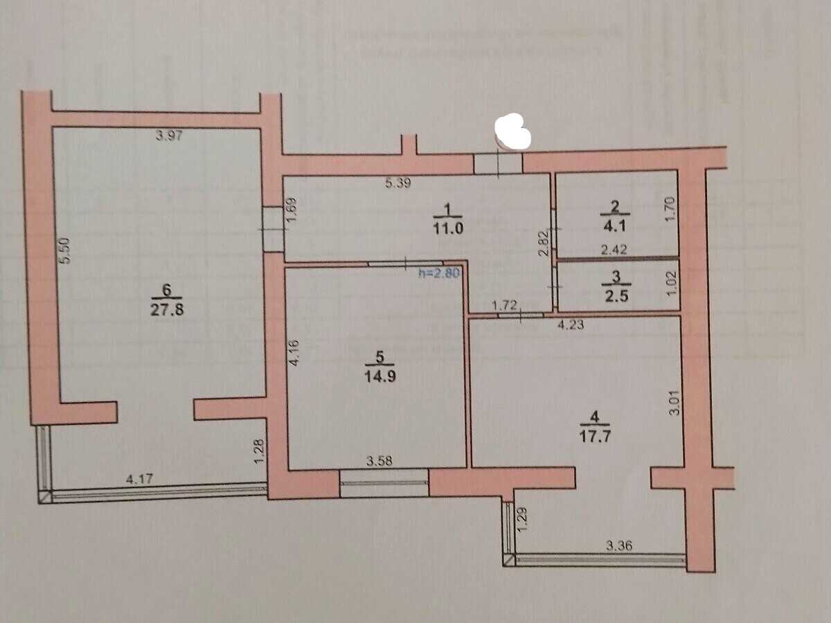 Квартира на вул. Максима Залізняка, 1Б в Хмельницькому, ID 388773, фото №16