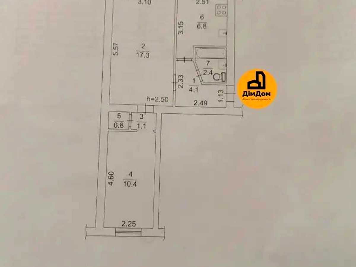 Квартира на шосе Харківське, 18 в Києві, ID 376554, фото №11