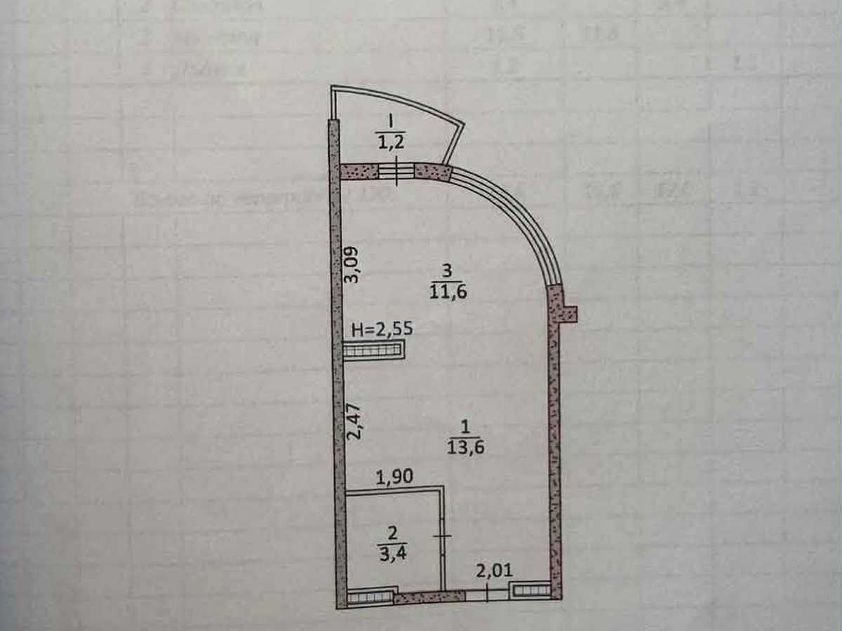 Квартира на вул. Київська, 9А в Тернополі, ID 389126, фото №13