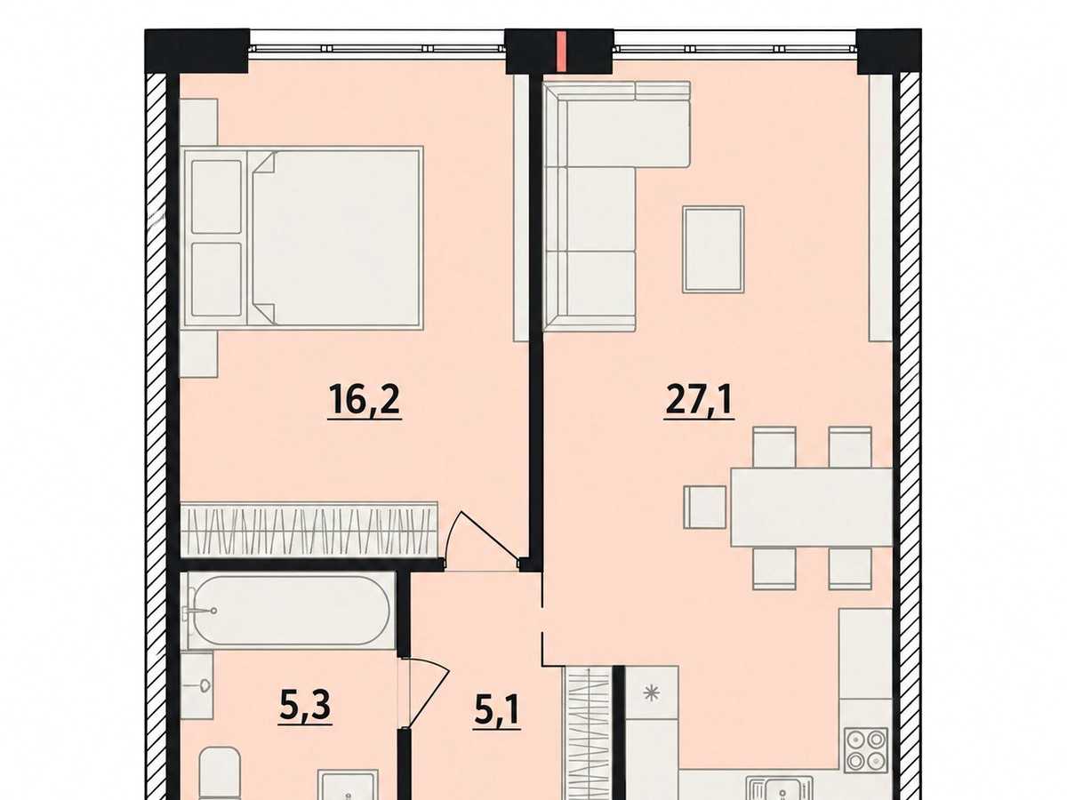 Квартира на вул. Євгена Маланюка, 12 в Києві, ID 380125, фото №3