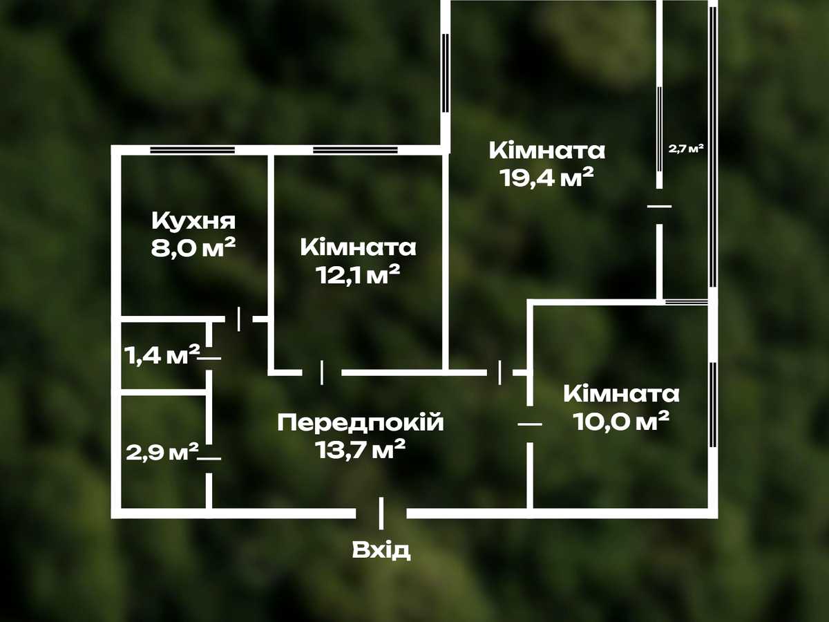 Квартира на просп. Повітряних Сил, 19 в Києві, ID 390790, фото №16