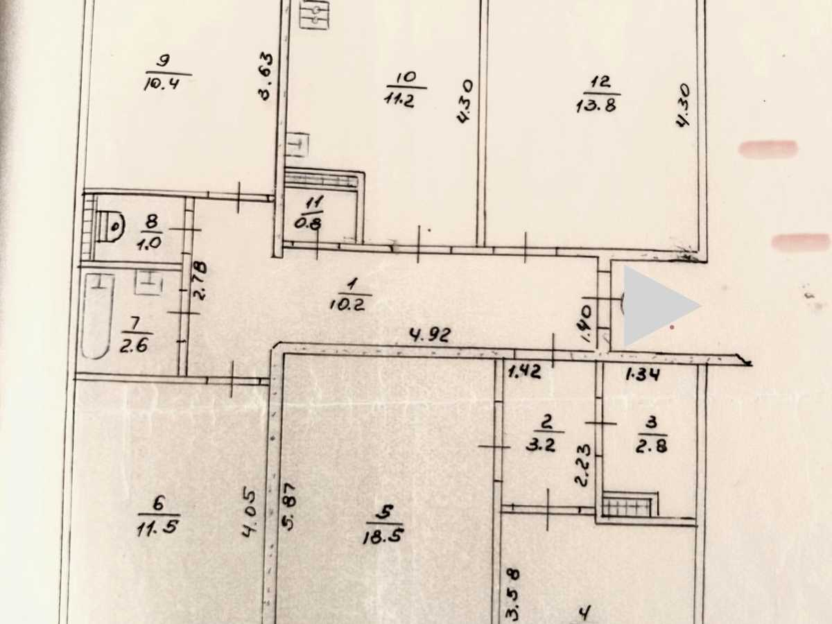 Квартира на вул. Симоненка, 3 в Тернополі, ID 389181, фото №22