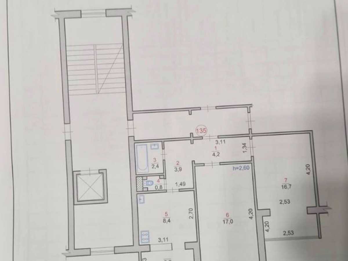 Квартира на вул. Гайова, 2 в Хмельницькому, ID 389595, фото №11