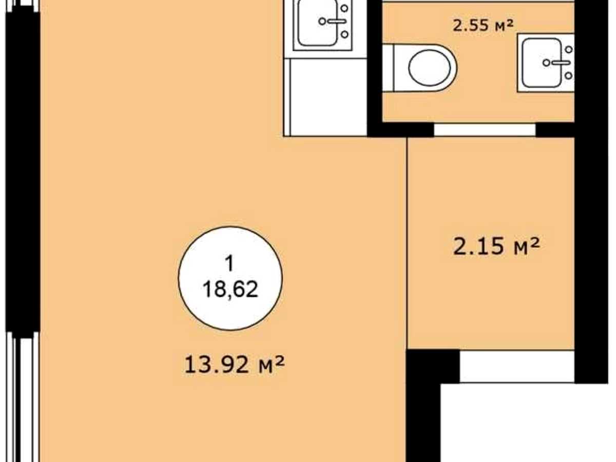 Квартира на вул. Соборна в Києві, ID 387877, фото №8
