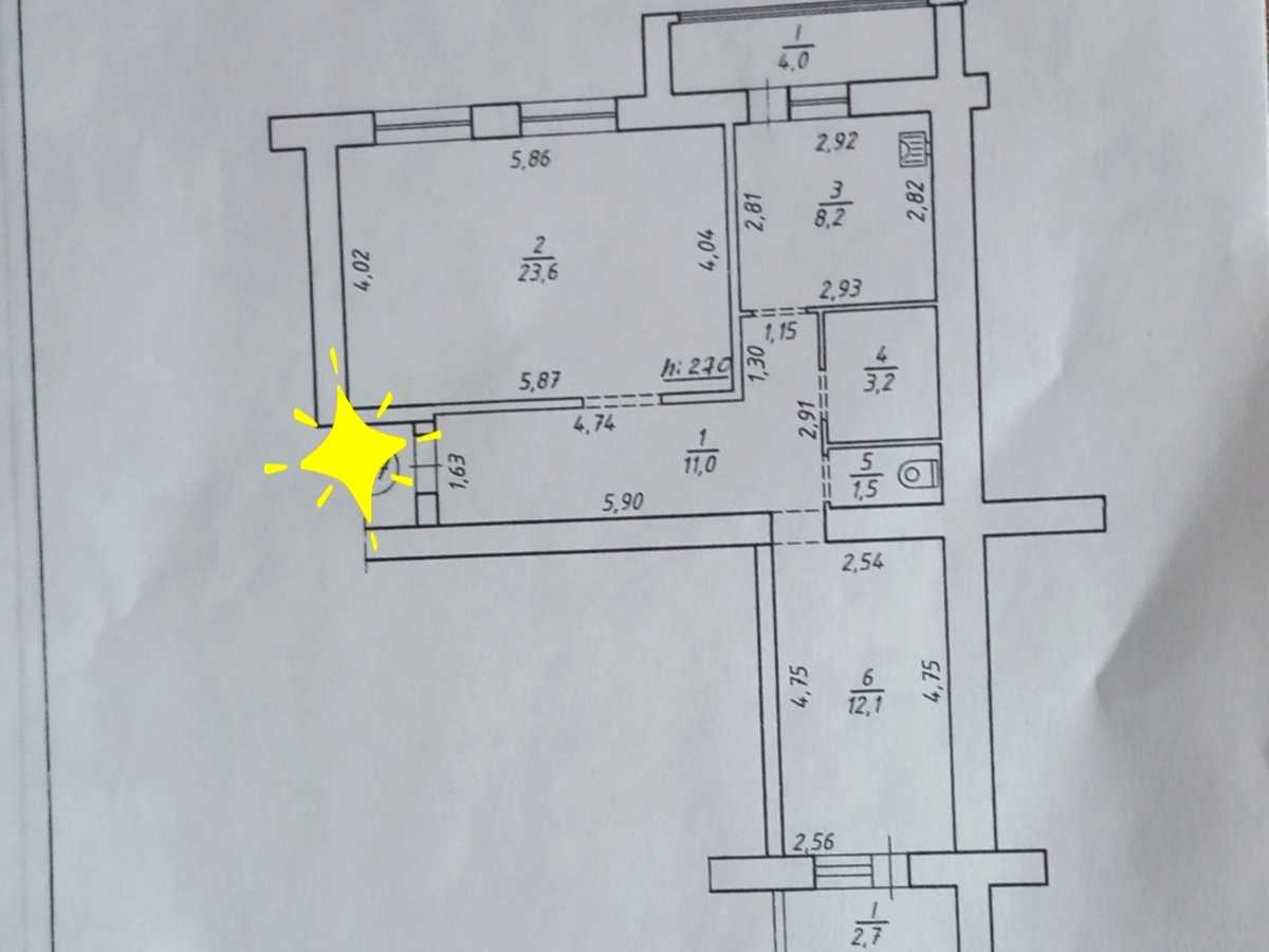 Квартира на вул. Героїв Крут, 42/1 в Сумах, ID 395100, фото №12