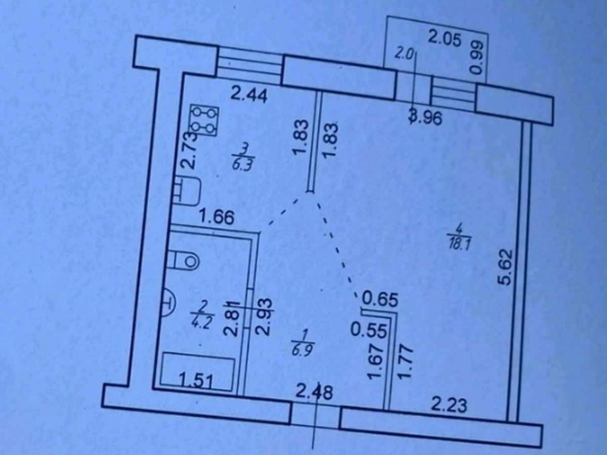 Квартира на вул. Вовчинецька, 208 в Івано-Франківську, ID 395099, фото №2