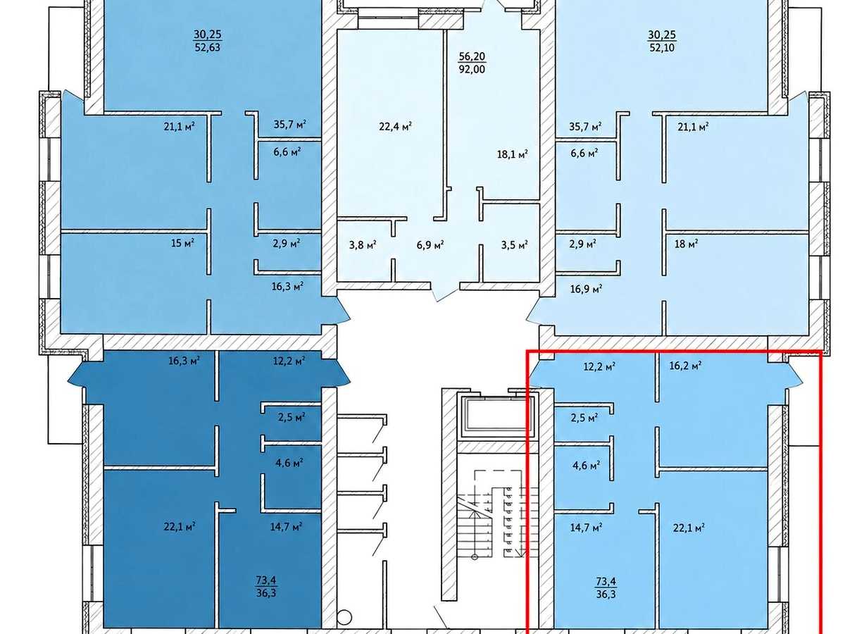 Квартира на вул. Паркова, 2/1-А в Хмельницькому, ID 395580, фото №24