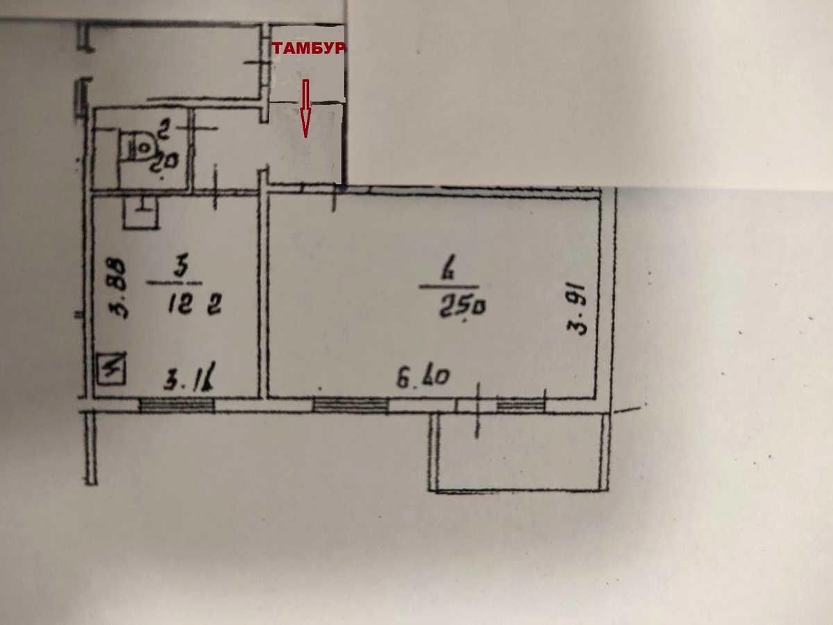 Квартира на вул. Анни Ахматової, 43 в Києві, ID 475442, фото №21