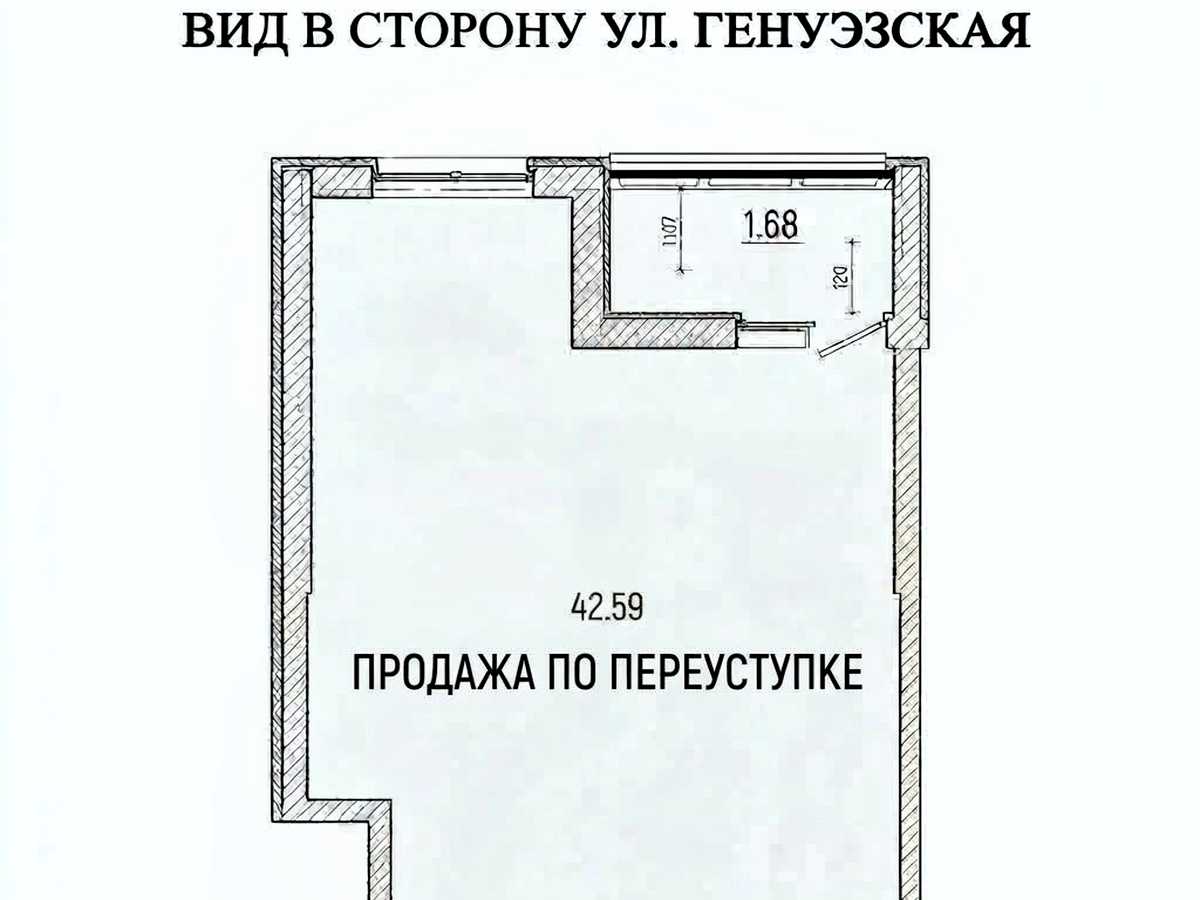 Квартира на вул. Генуезька, 1Ж корпус 1 в Одесі, ID 399112, фото №10